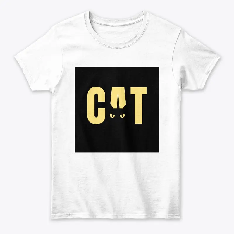 Black Yellminimalist caow t T-shirt