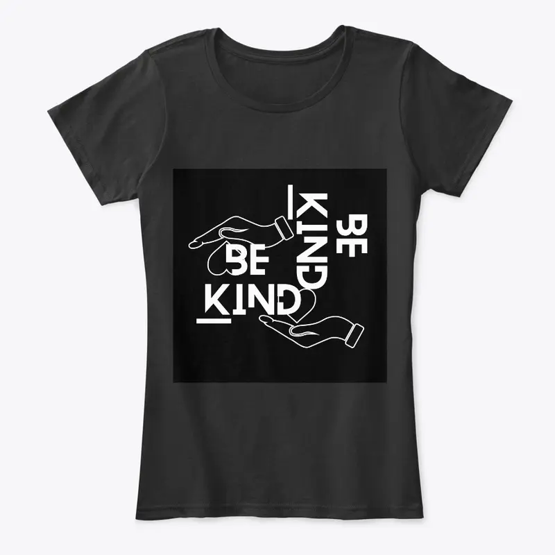 BE kIND BLACK T-SHIRT