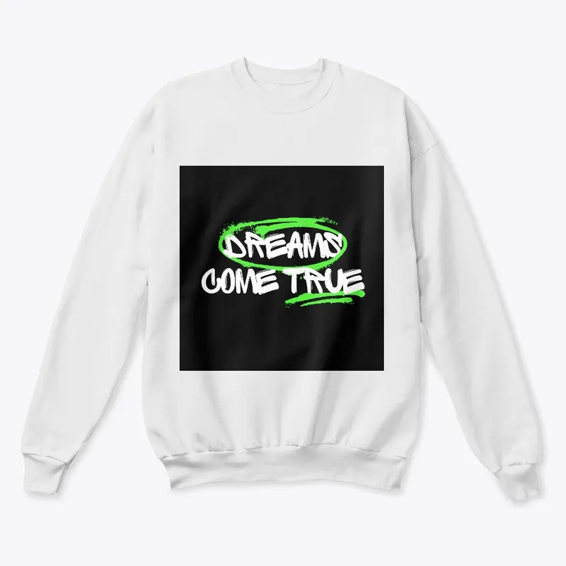 Dreams Come True black trendy T-Shirt