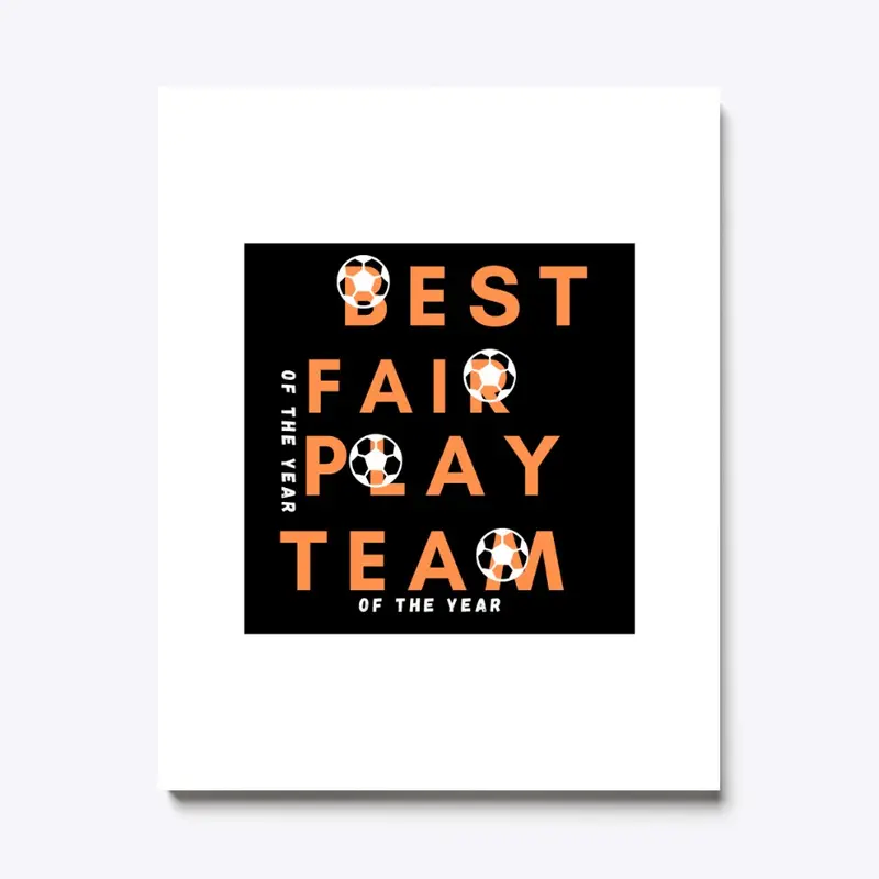 Best fair play team of the year t-shirt