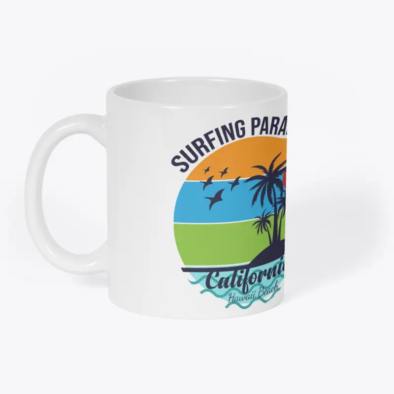 surfing paradise beach T-Shirt