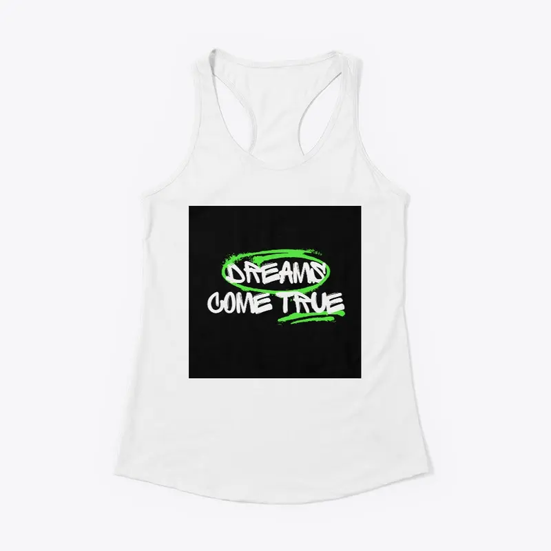 Dreams Come True black trendy T-Shir