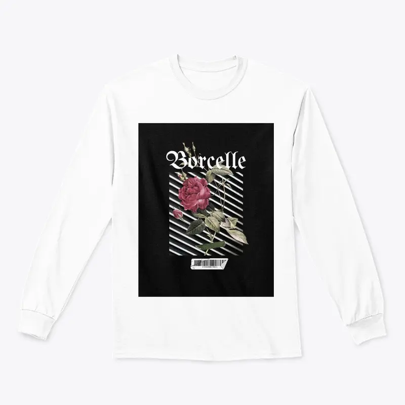 Black Rose Streetwear Aesthetic T-Shirt