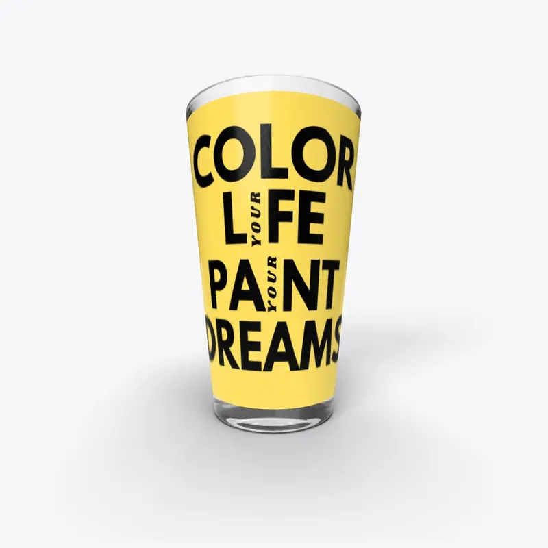 COLOR LIFE PAINT DREAM WHITE T-SHIRT