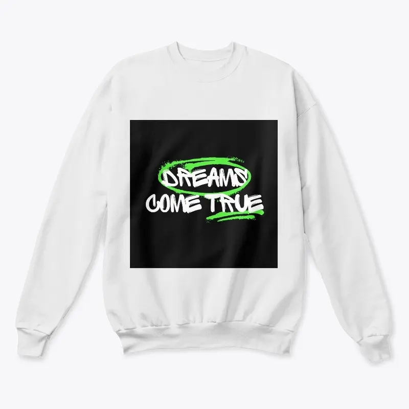 Dreams Come True black trendy T-Shirt