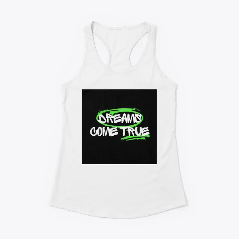 Dreams Come True black trendy T-Shir