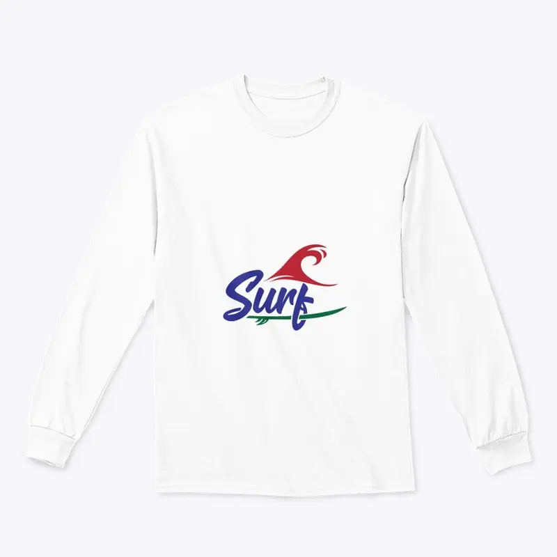 Vintage surfboard ,waves T-Shirts Print