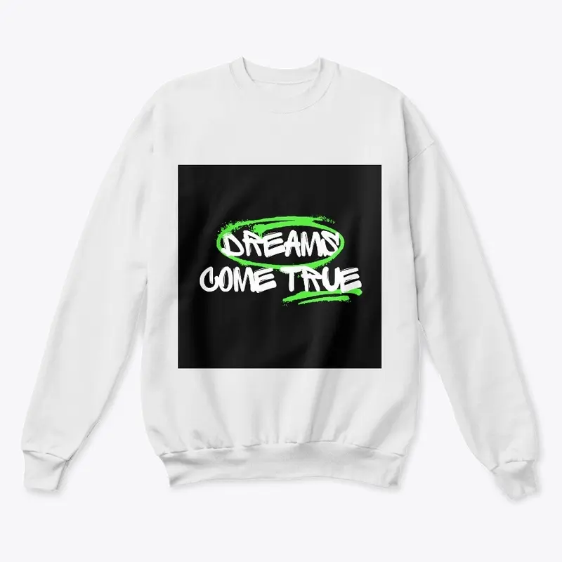 Dreams Come True black trendy T-Shir