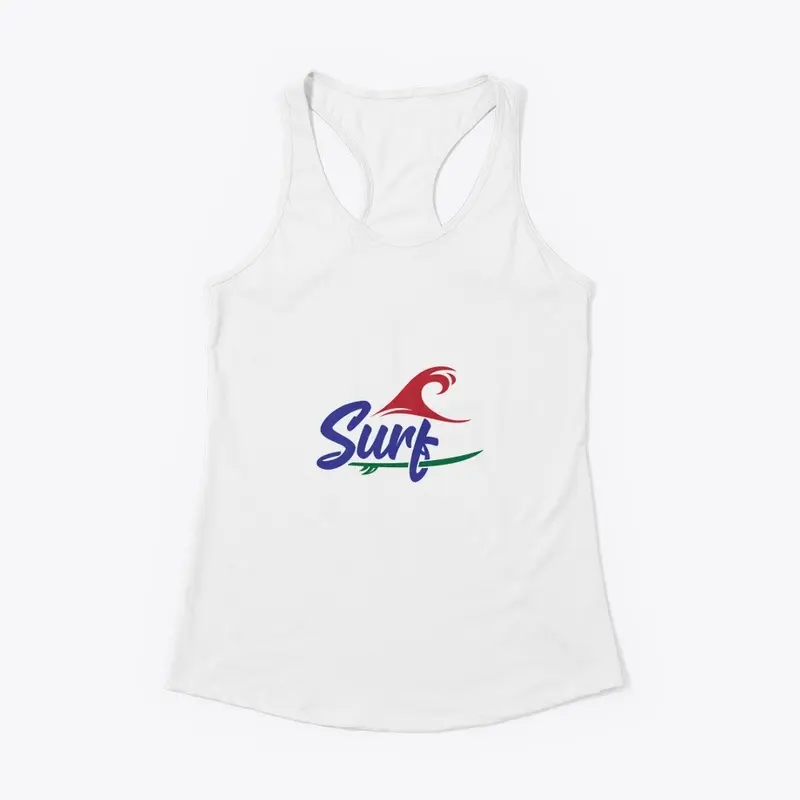 Vintage surfboard ,waves T-Shirts Print